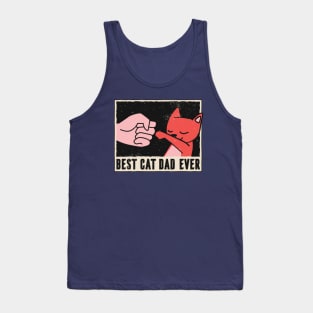 Best cat dad ever Tank Top